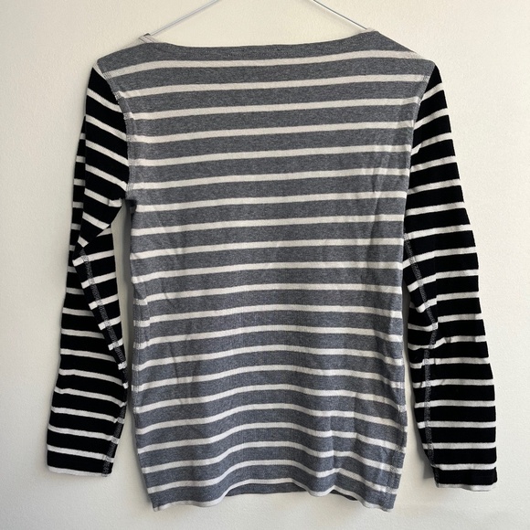 J. Crew Long Sleeve Stripped Shirt - Picture 2 of 4